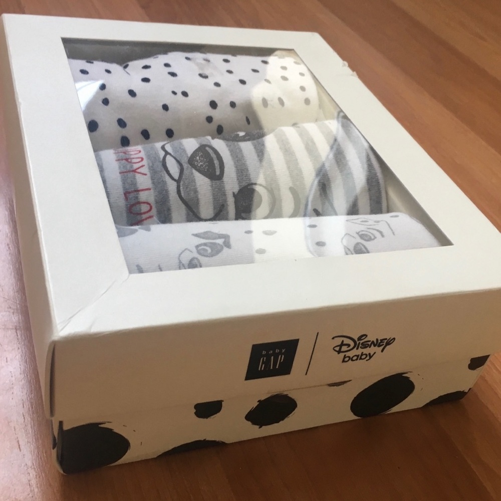 Gap Disney 3 long sleeve bodysuits (18-24 month)